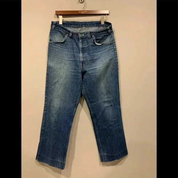 Vintage Levi’s  Orange Tab 501 Jeans 34x26 - Picture 2 of 7